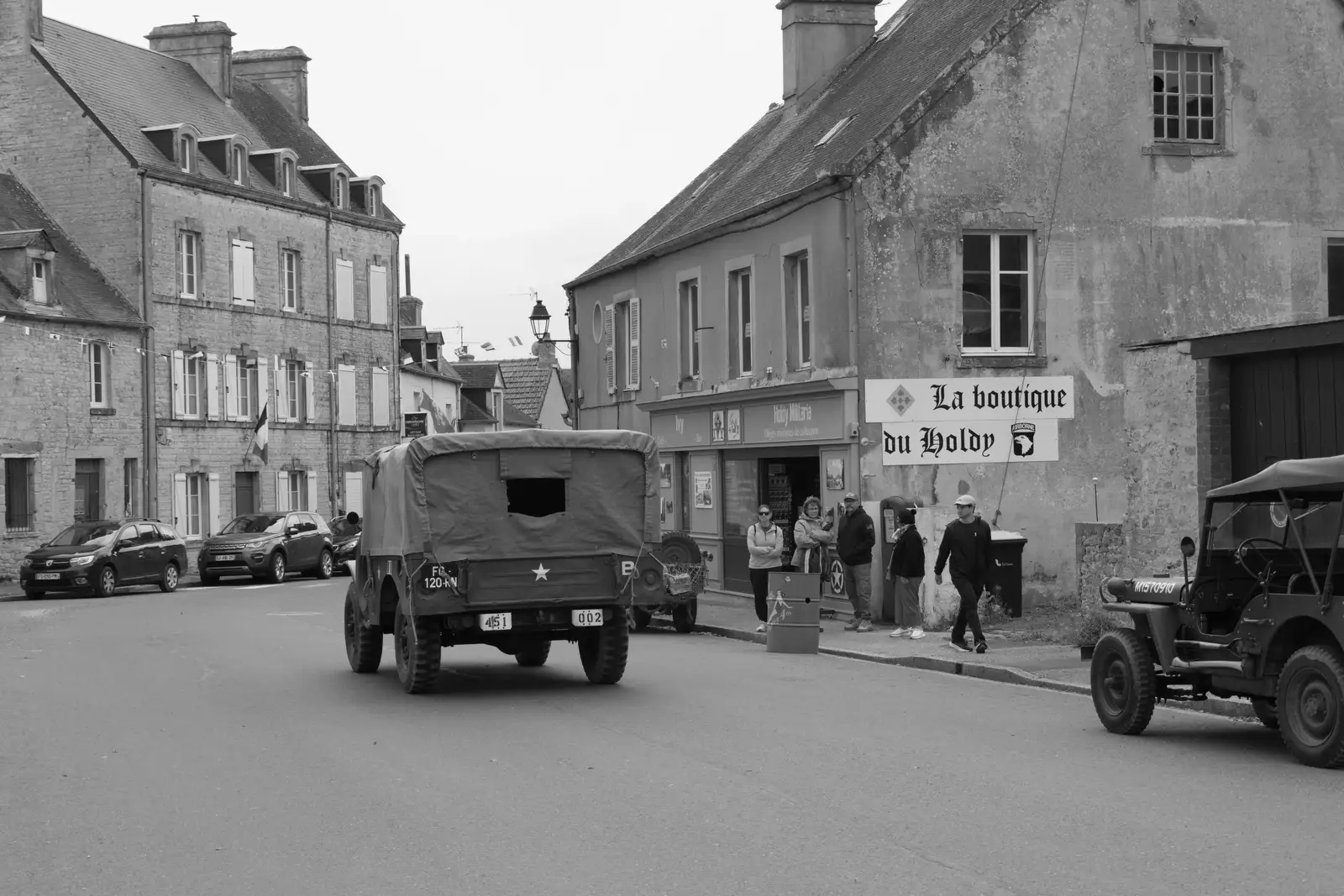 Another 'almost the 1940s' photo, from Quettehou, Sainte-Marie-du-Mont and the D-Day Museum, Utah Beach - 4th June 2026