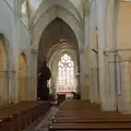 Inside the church of Notre-Dame, Quettehou, Sainte-Marie-du-Mont and the D-Day Museum, Utah Beach - 4th June 2026