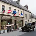 A Jeep outside the Bar Du 6 Juin, Quettehou, Sainte-Marie-du-Mont and the D-Day Museum, Utah Beach - 4th June 2026