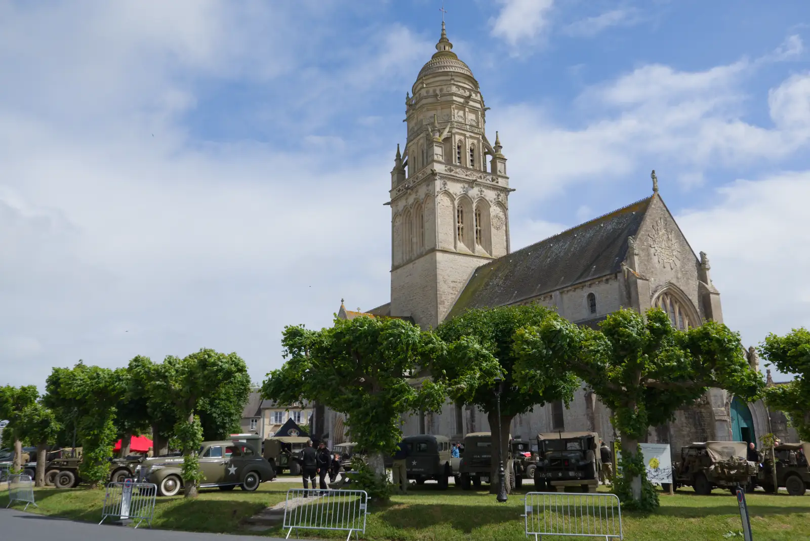 Eglise Notre-Dame in Sainte-Marie-du-Mont, from Quettehou, Sainte-Marie-du-Mont and the D-Day Museum, Utah Beach - 4th June 2026