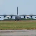 A Hercules taxis around, A D-Day Veteran's Dakota Flight, Cherbourg, Normandy - 5th June 2026