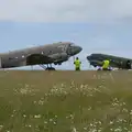 The two Dakotas are about to head off, A D-Day Veteran's Dakota Flight, Cherbourg, Normandy - 5th June 2026