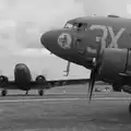 The two Dakotas are ready for another drop, A D-Day Veteran's Dakota Flight, Cherbourg, Normandy - 5th June 2026