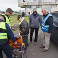 Robert drives over the 103-year-old veteran, A D-Day Veteran's Dakota Flight, Cherbourg, Normandy - 5th June 2026