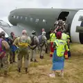 Some free-fallers wait to board, A D-Day Veteran's Dakota Flight, Cherbourg, Normandy - 5th June 2026
