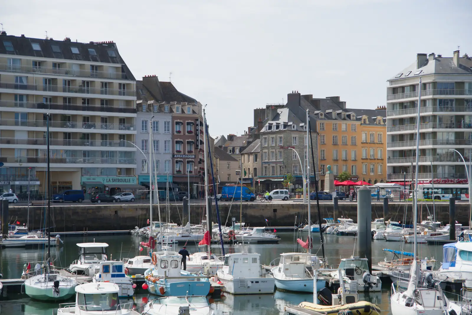 The Quai de Caligny, from A D-Day Veteran's Dakota Flight, Cherbourg, Normandy - 5th June 2026