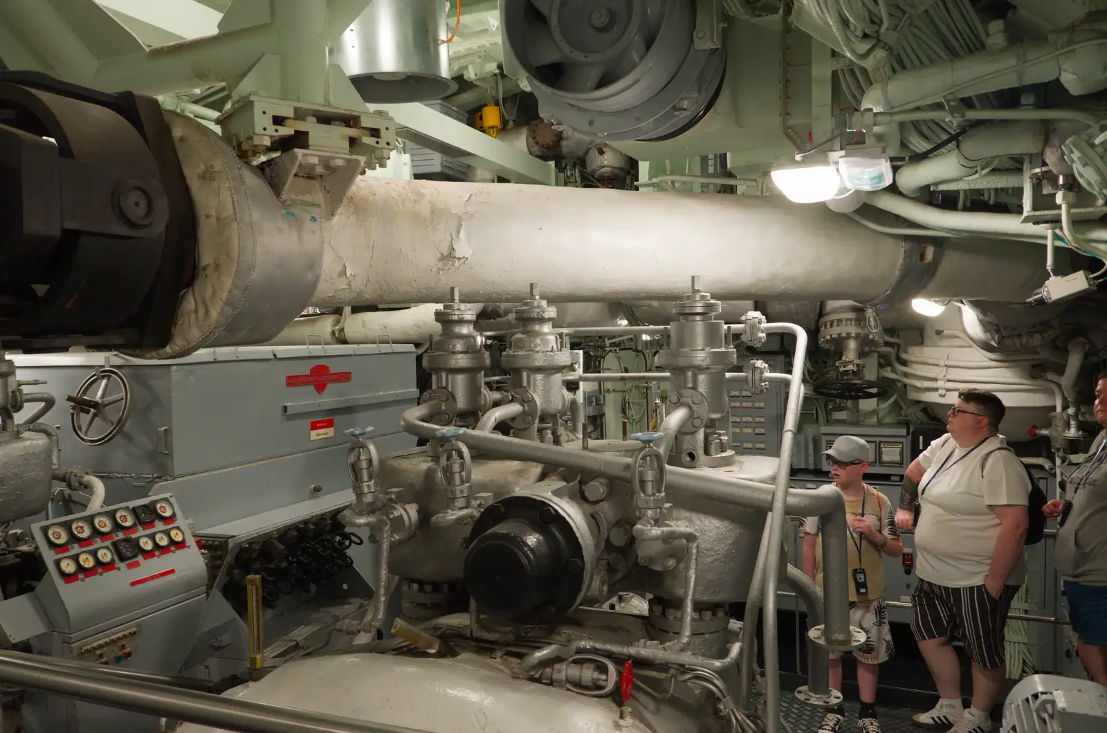 The submarine is properly huge, from Cité de lar Mer and a Dakota Flight Home, Cherbourg - 7th June 2026