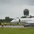 A private jet has someone important on it, Cité de lar Mer and a Dakota Flight Home, Cherbourg - 7th June 2026