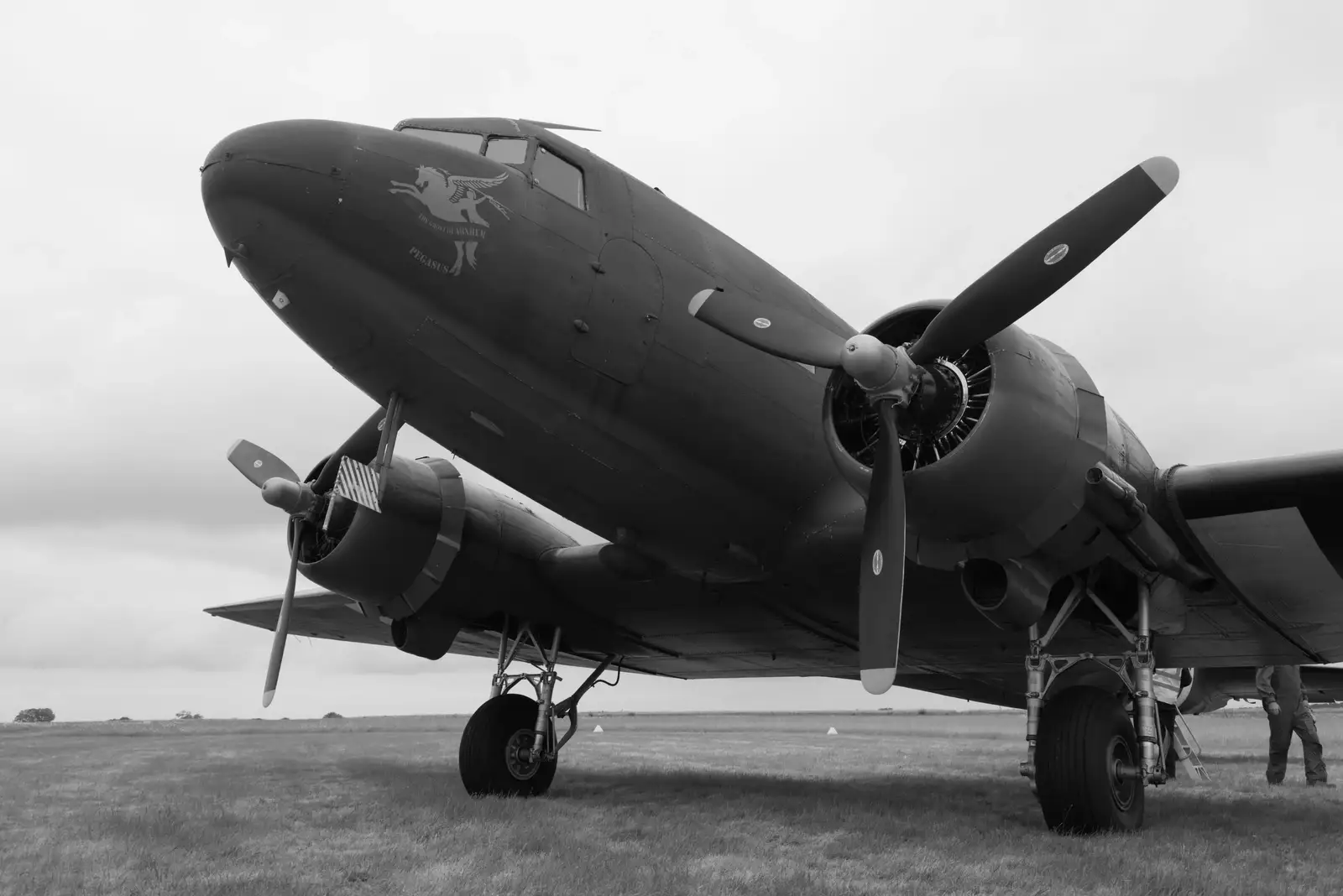 Pegasus the Dakota, from Cité de lar Mer and a Dakota Flight Home, Cherbourg - 7th June 2026