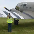 Clive gets a photo, Cité de lar Mer and a Dakota Flight Home, Cherbourg - 7th June 2026