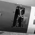 Willjo givers a thumbs-up, Cité de lar Mer and a Dakota Flight Home, Cherbourg - 7th June 2026