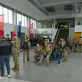 Cherbourg airport is full of paratroopers again, Cité de lar Mer and a Dakota Flight Home, Cherbourg - 7th June 2026
