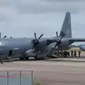 A C-130 loads up with paratroopers, Cité de lar Mer and a Dakota Flight Home, Cherbourg - 7th June 2026