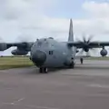 A Hercules goes through engine start up, Cité de lar Mer and a Dakota Flight Home, Cherbourg - 7th June 2026