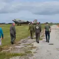 We walk over to Get 'em Oot, Cité de lar Mer and a Dakota Flight Home, Cherbourg - 7th June 2026
