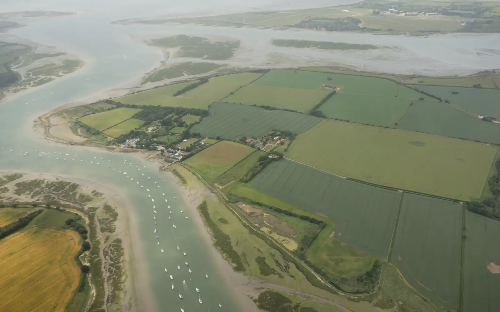 The river at Chichester, from Cité de lar Mer and a Dakota Flight Home, Cherbourg - 7th June 2026