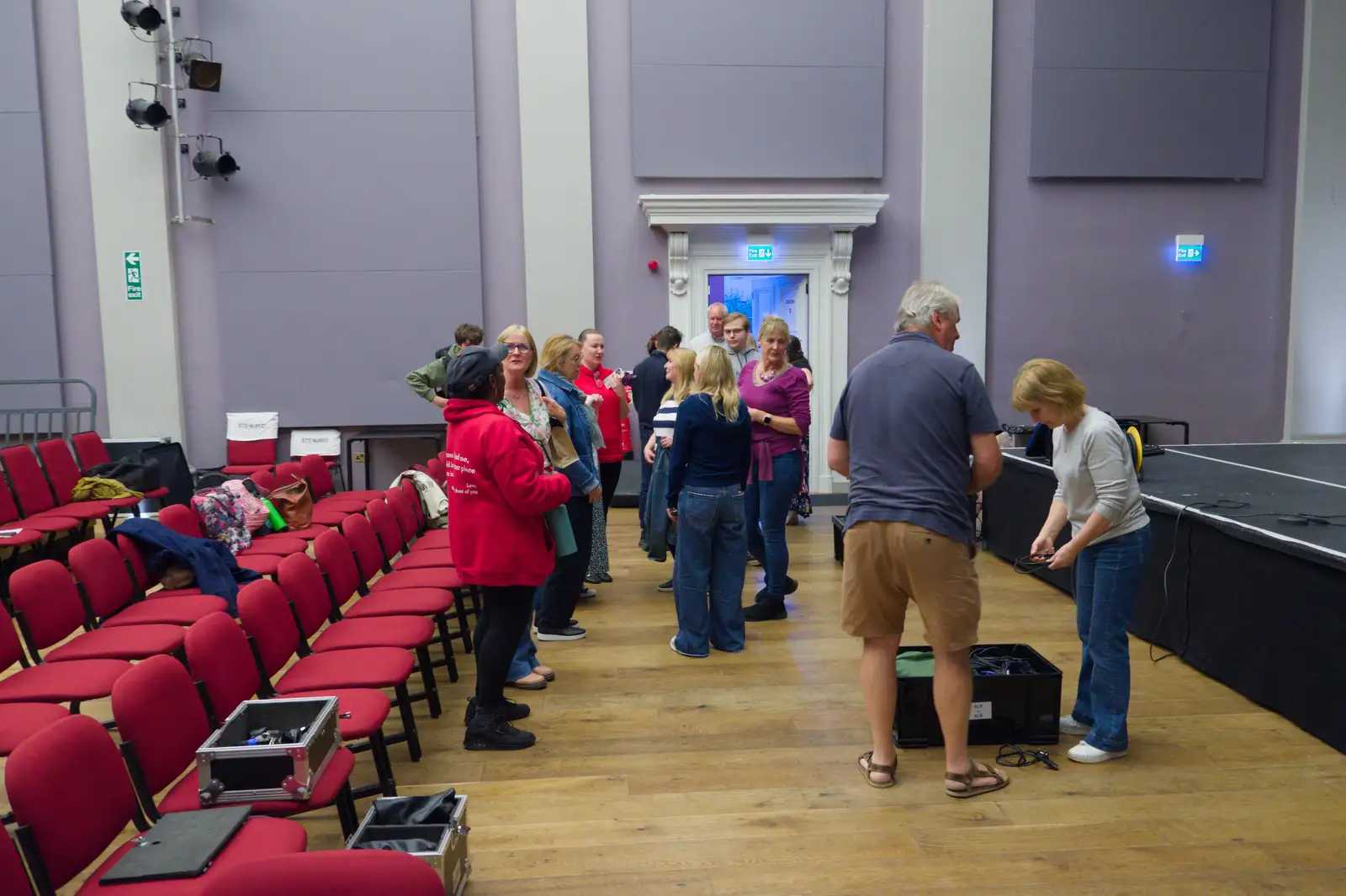 The scene in the Corn Hall, from Palgrave Players at the Corn Hall, Diss - 12th June 2026