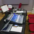 The digital mixing desk, Palgrave Players at the Corn Hall, Diss - 12th June 2026