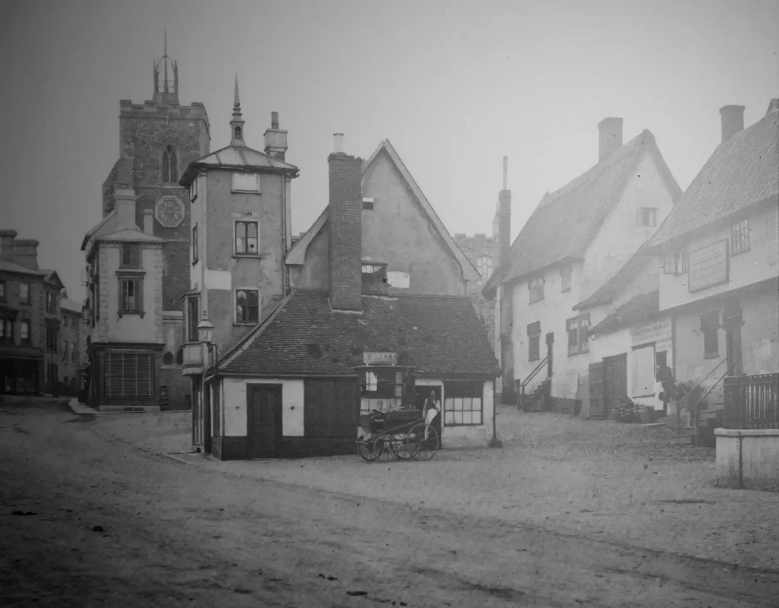 A photo of Diss market place in the 1900s, from Palgrave Players at the Corn Hall, Diss - 12th June 2026