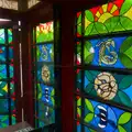 The stained glass of the old K6 phone box, Mellis Gardens and a Walk to Diss, Norfolk - 13th June 2026