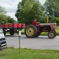 Someone takes a David Brown 990 tractor for a spin, Mellis Gardens and a Walk to Diss, Norfolk - 13th June 2026
