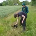 Fred interacts with Cat, Mellis Gardens and a Walk to Diss, Norfolk - 13th June 2026