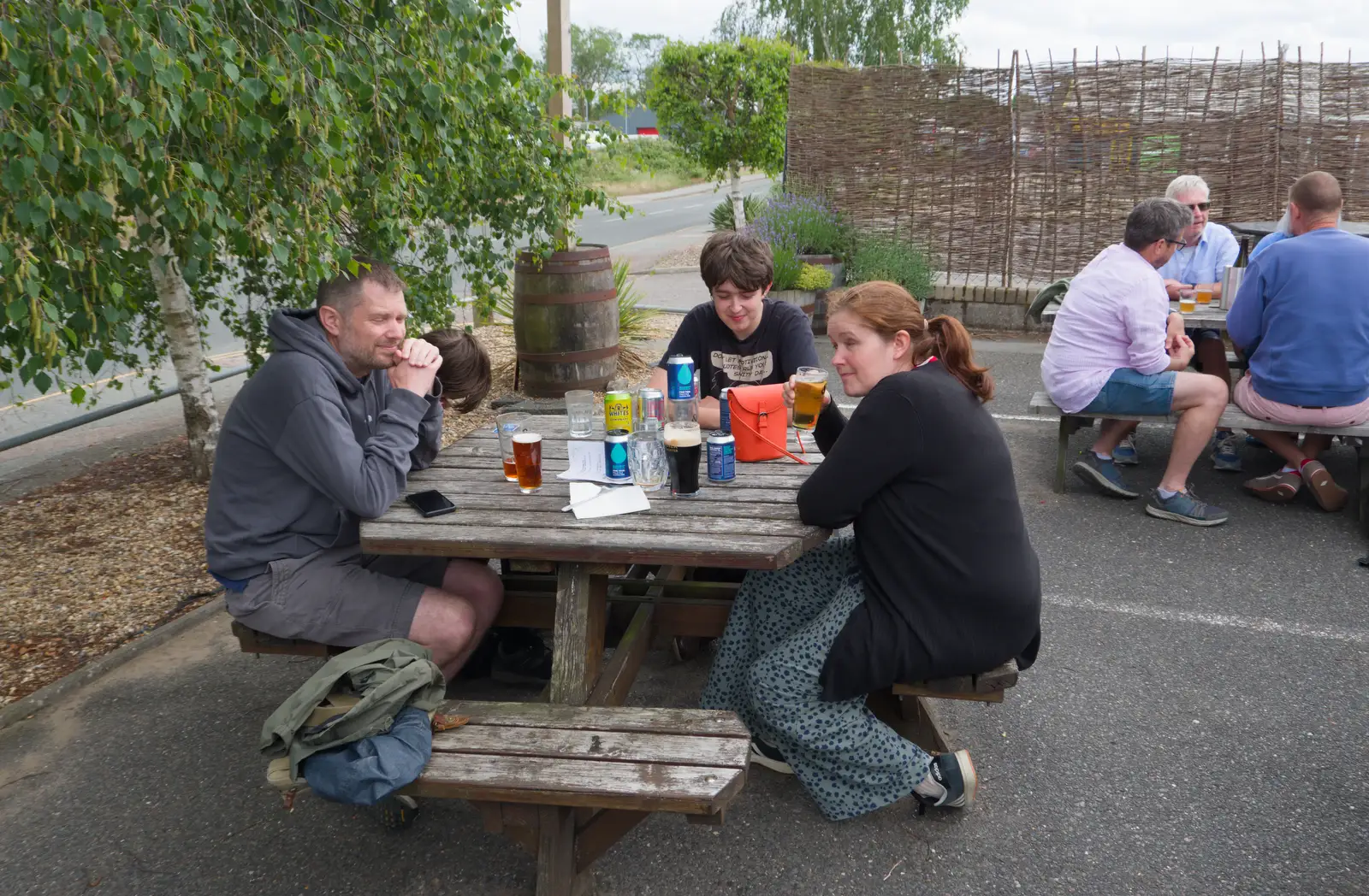 We meet up with Isobel and The Boy Phil, from Mellis Gardens and a Walk to Diss, Norfolk - 13th June 2026