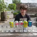 We've amassed a good collection of cans and glasses, Mellis Gardens and a Walk to Diss, Norfolk - 13th June 2026
