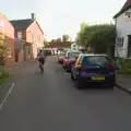 Gaz cycles into Debenham, The BSCC Does The Lion, Debenham - 18th June 2026