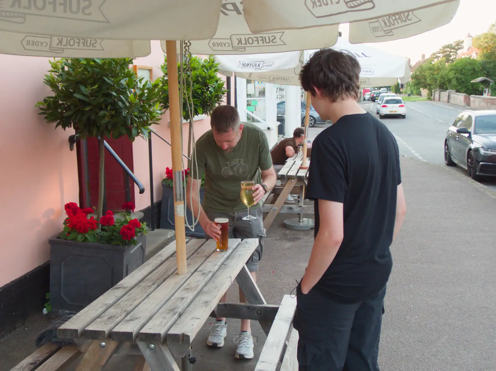 Phil gets the next round in, from The BSCC Does The Lion, Debenham - 18th June 2026