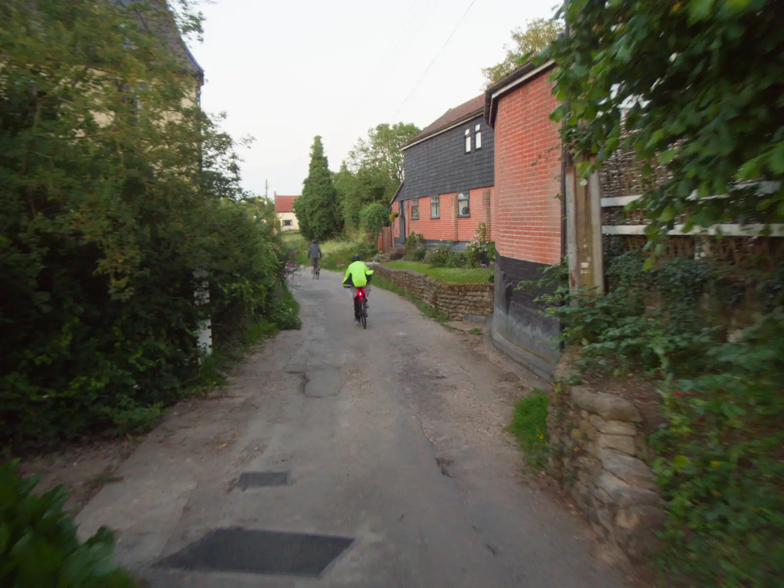 Water Lane has completely dried up, from The BSCC Does The Lion, Debenham - 18th June 2026