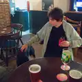 Fred interacts with Pub Dog in the Beaky, The BSCC Does The Lion, Debenham - 18th June 2026
