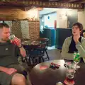 Phil and Fred in the Beaconsfield Arms, The BSCC Does The Lion, Debenham - 18th June 2026