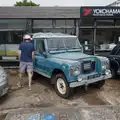 The Boy Phil looks at a vintage Land Rover, A Father's Day Pub Crawl, Ampersand Tap, Diss - 21st June 2026