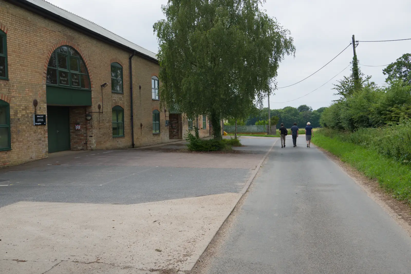 Outside Diss Business Centre, from A Father's Day Pub Crawl, Ampersand Tap, Diss - 21st June 2026