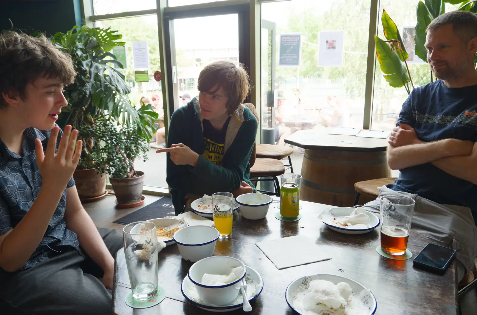 Conversation in the Ampersand Tap, from A Father's Day Pub Crawl, Ampersand Tap, Diss - 21st June 2026