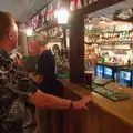 Gaz at the bar of the Red Lion, The BSCC does the Red Lion, Kenninghall, Norfolk - 25th June 2026