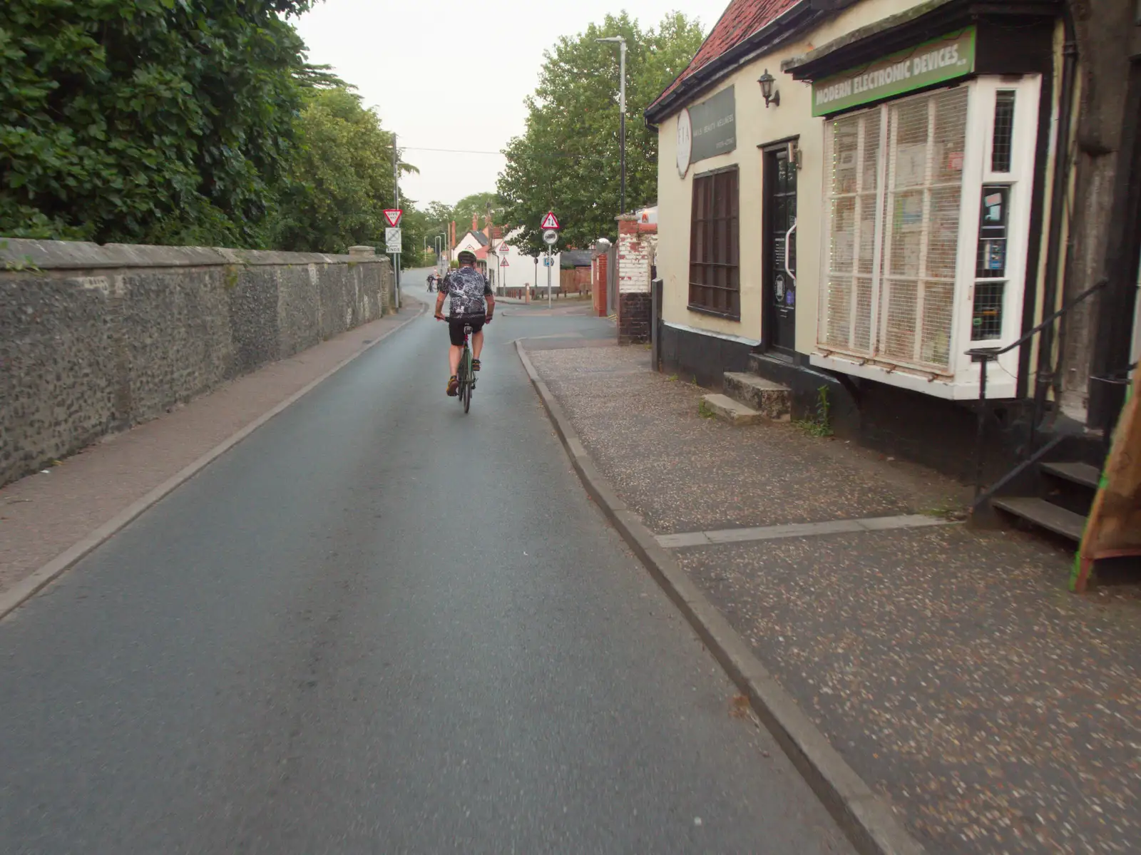 Gaz on Church Street in Diss, from The BSCC does the Red Lion, Kenninghall, Norfolk - 25th June 2026