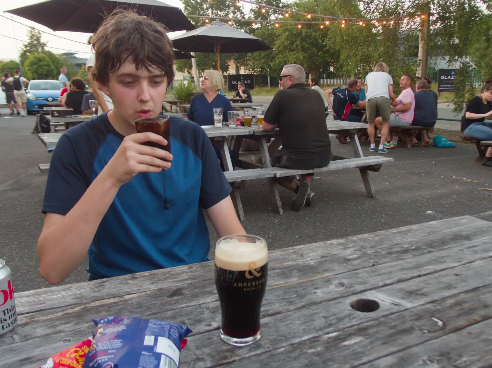A pint of Runner at the Ampsersand Tap, from The BSCC does the Red Lion, Kenninghall, Norfolk - 25th June 2026