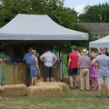 There's already a queue for the bar , The Return of the Hog Roast, Thrandeston, Suffolk - 28th June 2026