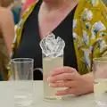 Rachel has some sort of mad ice sculpture, The Return of the Hog Roast, Thrandeston, Suffolk - 28th June 2026