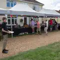Harry wanders around looking for seconds, The Return of the Hog Roast, Thrandeston, Suffolk - 28th June 2026