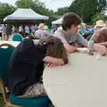 Harry's assumed his usual position, The Return of the Hog Roast, Thrandeston, Suffolk - 28th June 2026