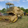 A New Holland combine harvester from 1974, The Return of the Hog Roast, Thrandeston, Suffolk - 28th June 2026