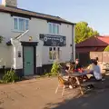 The boys outside the White Horse, Thelnetham, An Orchestral Big Play Day, Risby, Suffolk - 4th July 2026