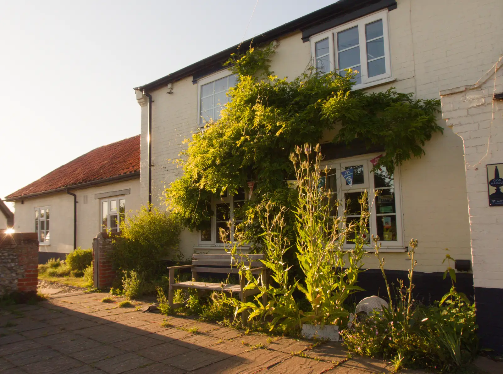 The White Horse pub, from An Orchestral Big Play Day, Risby, Suffolk - 4th July 2026