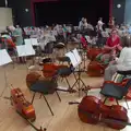 There are at least eight cellos, An Orchestral Big Play Day, Risby, Suffolk - 4th July 2026