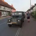We pass a cool 1984 Land Rover, Sausage and Chips in Debenham, Suffolk - 9th July 2026