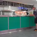 Gaz at the chip-shop counter, Sausage and Chips in Debenham, Suffolk - 9th July 2026