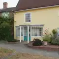 A very fancy entrance to a big house, Sausage and Chips in Debenham, Suffolk - 9th July 2026